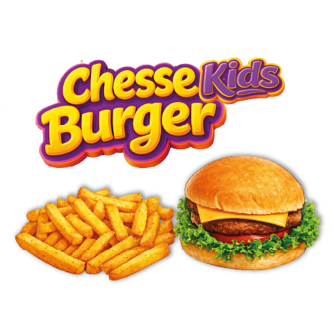 Hamburguesa de res kids